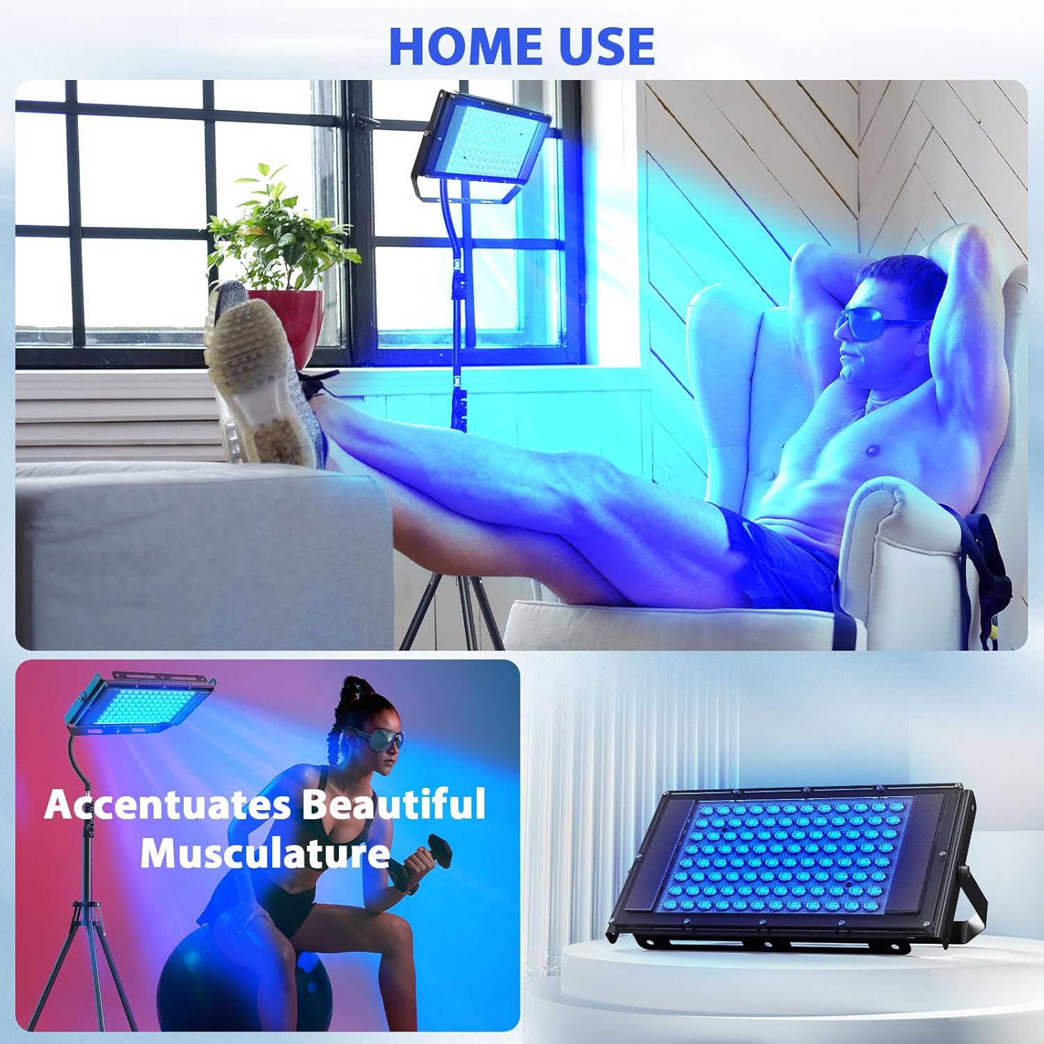 Tanning Lamp Solarium for Home 2.0