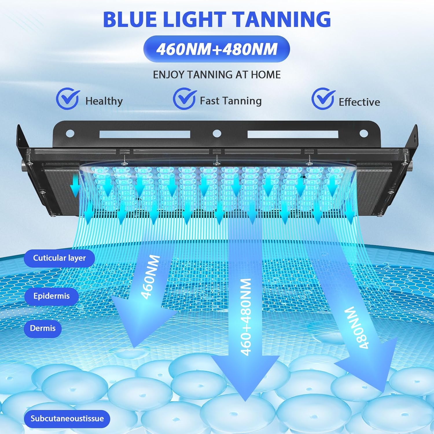 Tanning Lamp Solarium for Home 2.0