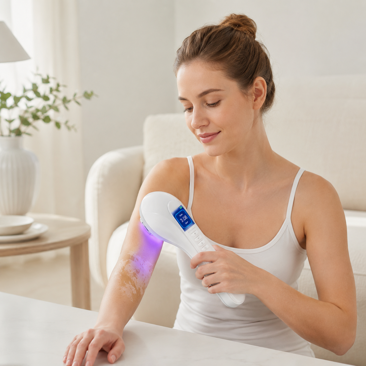 KTS Handheld UVB Vitiligo/Psoriasis Light Therapy Device