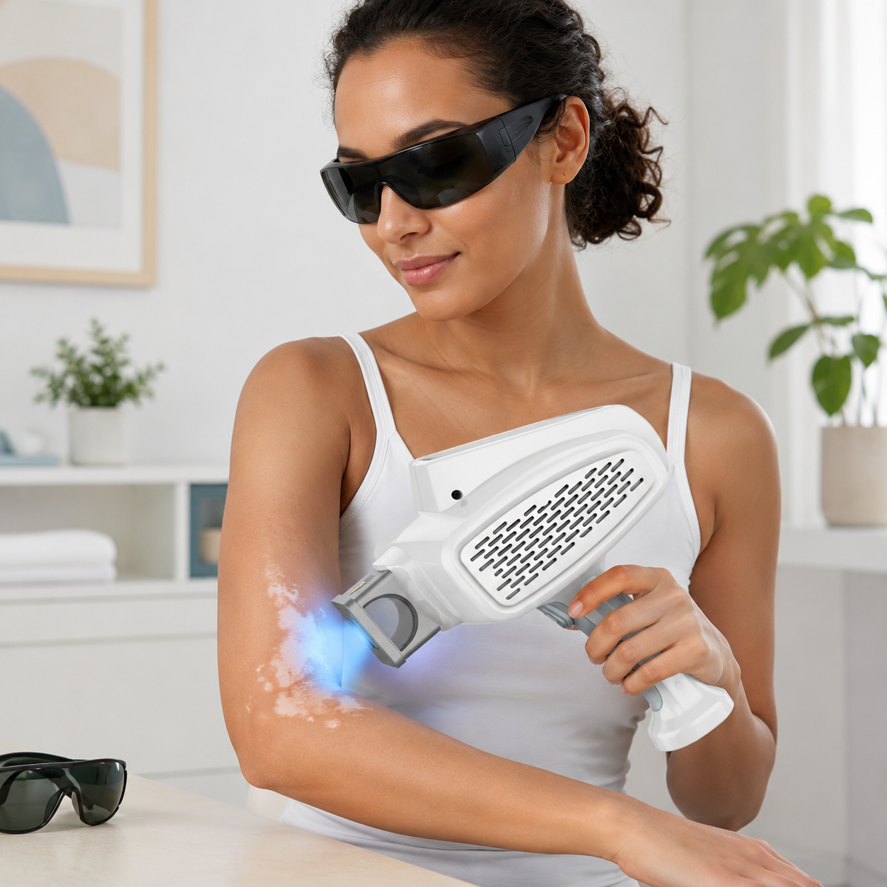 UVB Vitiligo/Psoriasis Light Therapy Device for Home